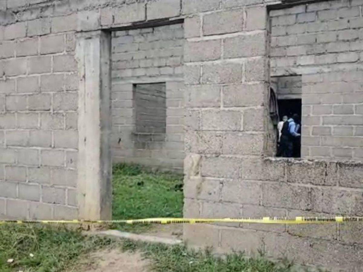 Matan a machetazos a hombre dentro de vivienda en construcción en Guaimaca