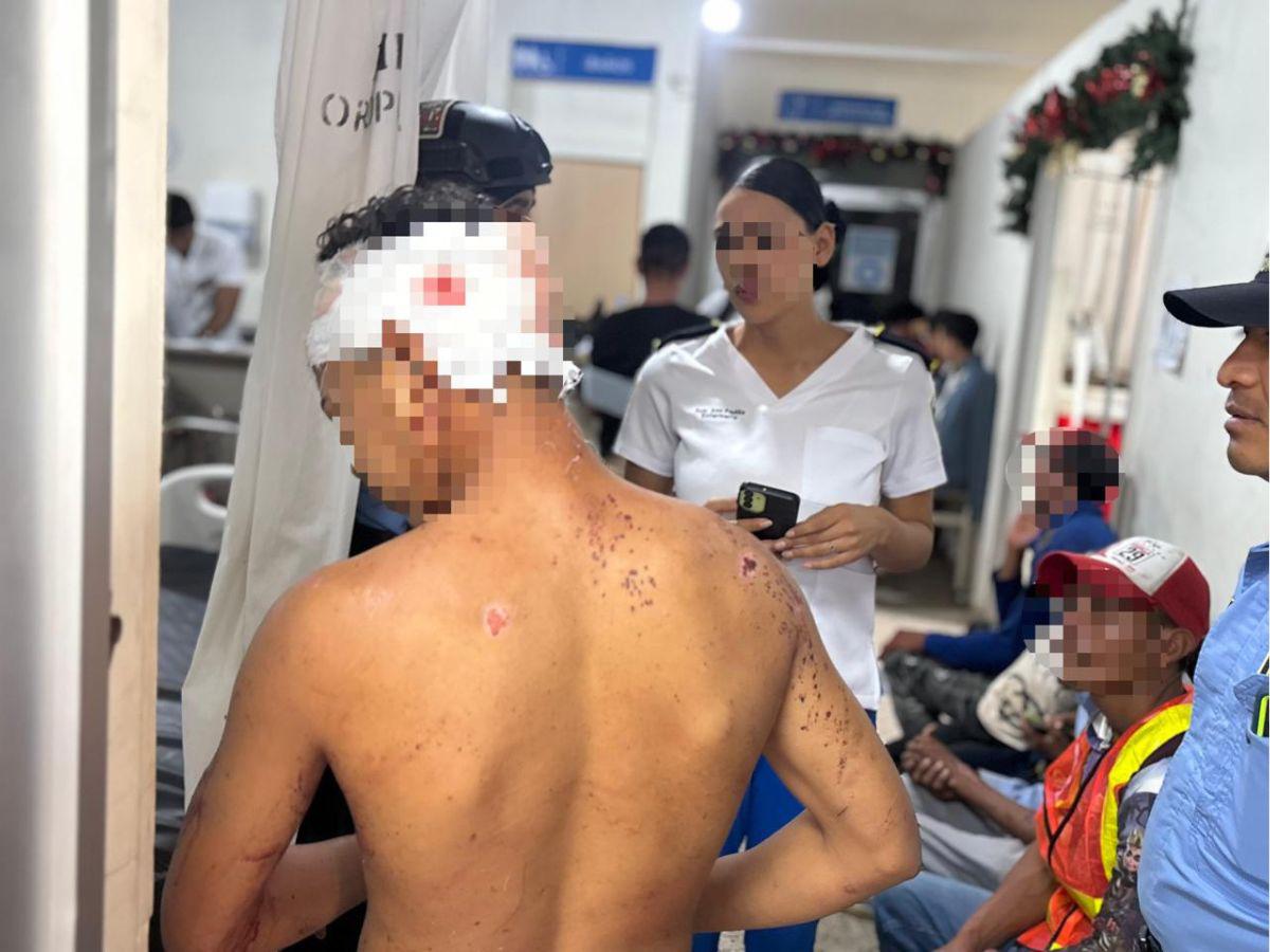 Encerrado y con el arma: así hallaron al primo que mató a dos hermanos en Olancho