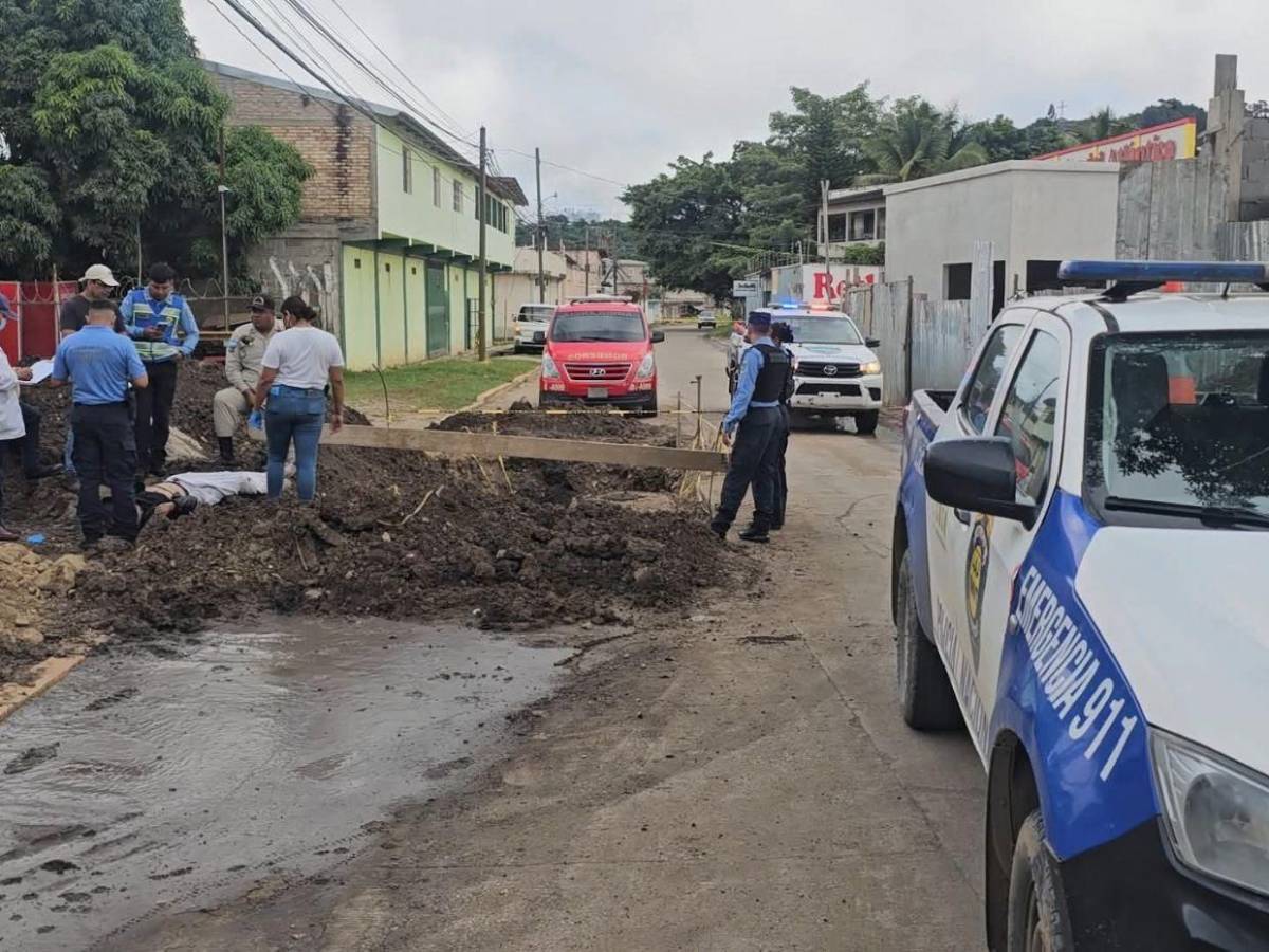 Toni Cruz, futbolista que murió tras caer en una alcantarilla en reparación en Danlí