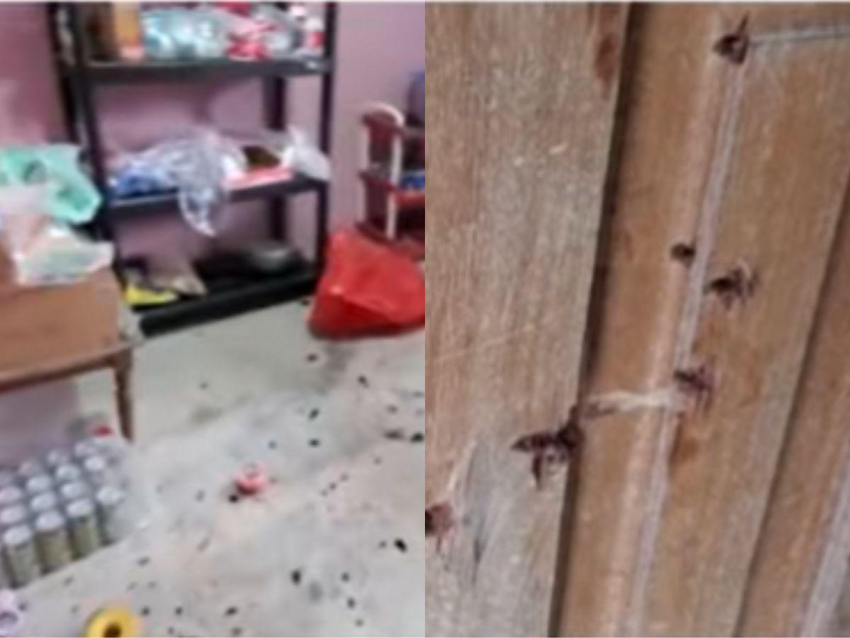 Encontraron 40 casquillos de bala: Santos Vásquez y su hijastro Ángel Rivera asesinados en Jutiapa