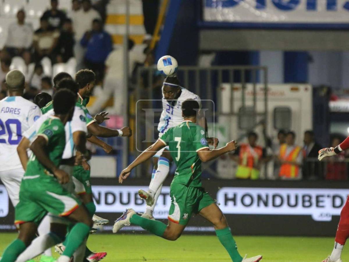 Datos: el rendimiento de Honduras vs Surinam en la Nations League 2026