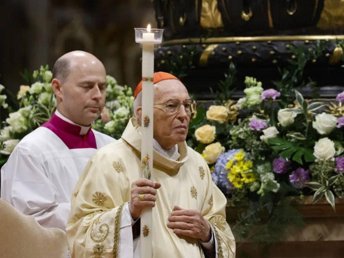 Giovanni Battista Re, el decano encargado del cónclave y el funeral del papa Francisco Giovanni Battista Re, el decano encargado del cónclave y el funeral del papa Francisco