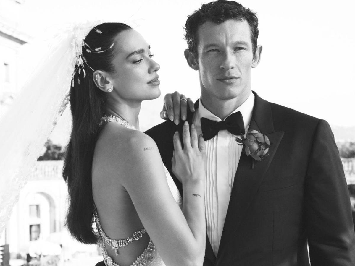 Callum Turner habla por primera vez sobre su boda con Dua Lipa