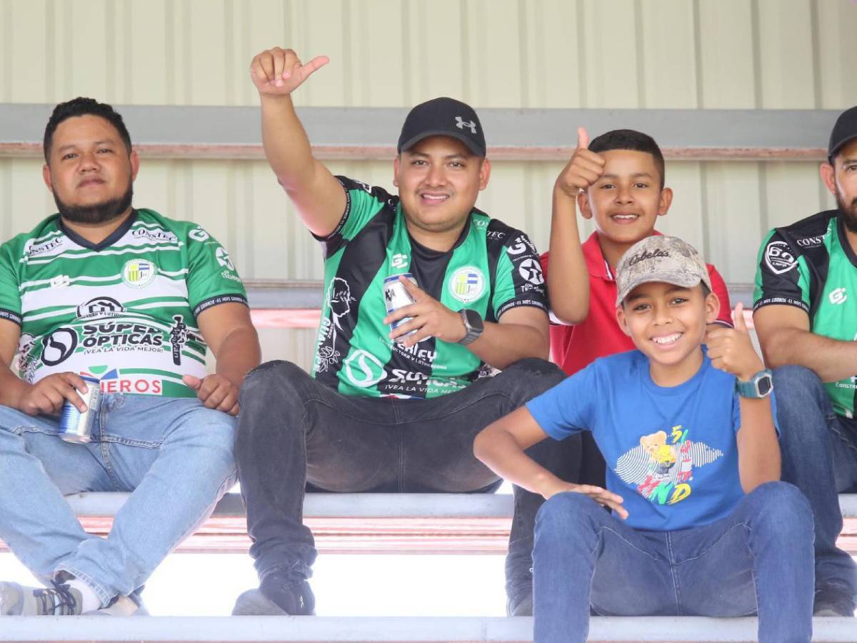 ¿Quién es la hermosura que robó suspiros? El ambientazo en partido por el descenso en Olancho