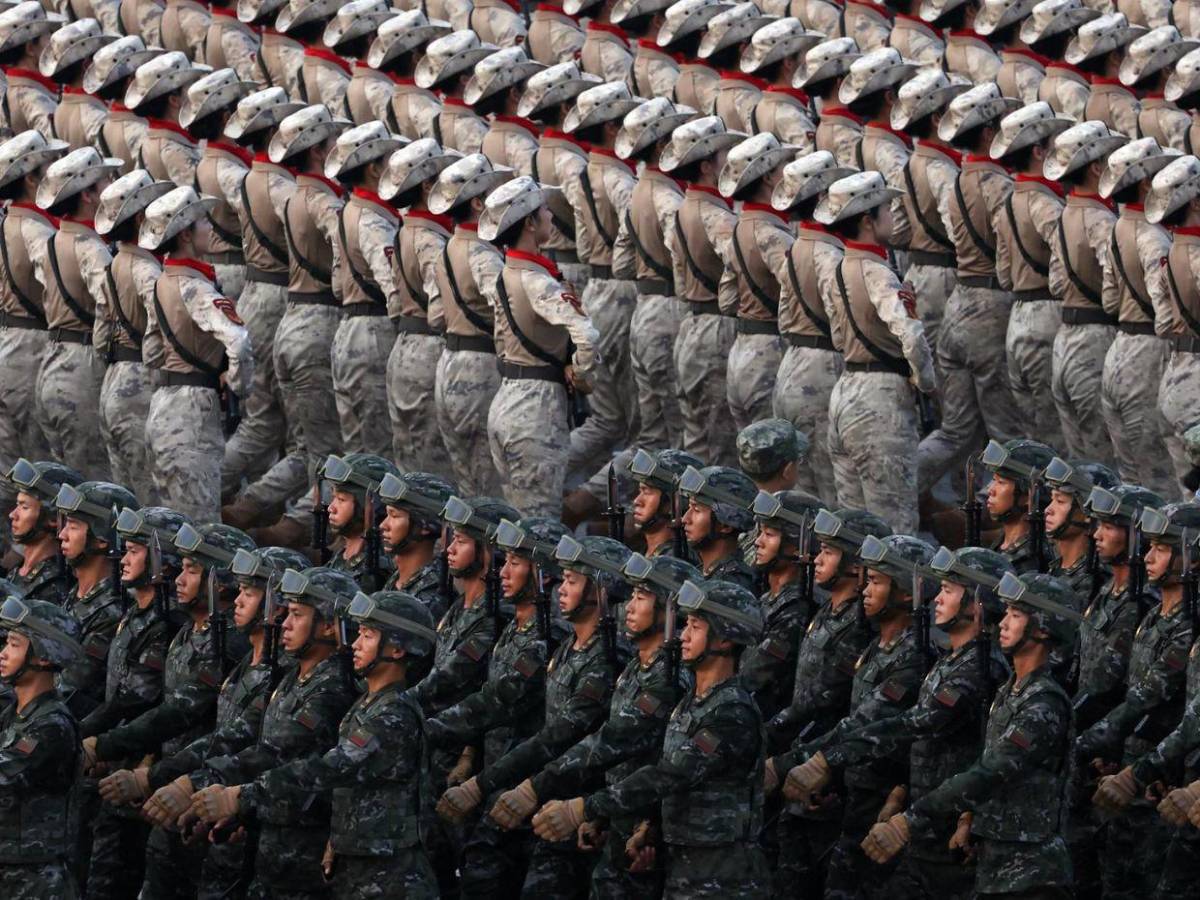 China saca músculo en un desfile militar en el que advierte de su imparable avance