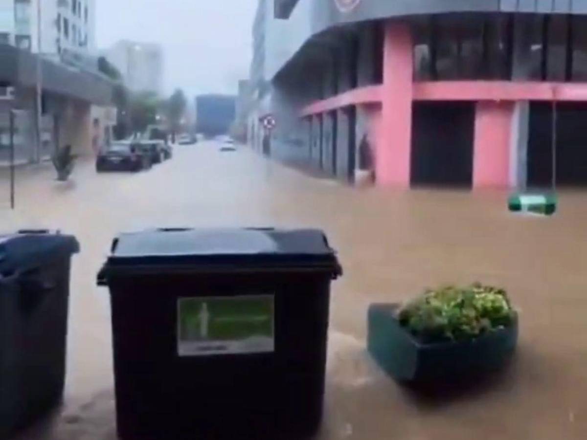 Lluvias vuelven a azotar el sur de Brasil y dejan unos 1,300 damnificados