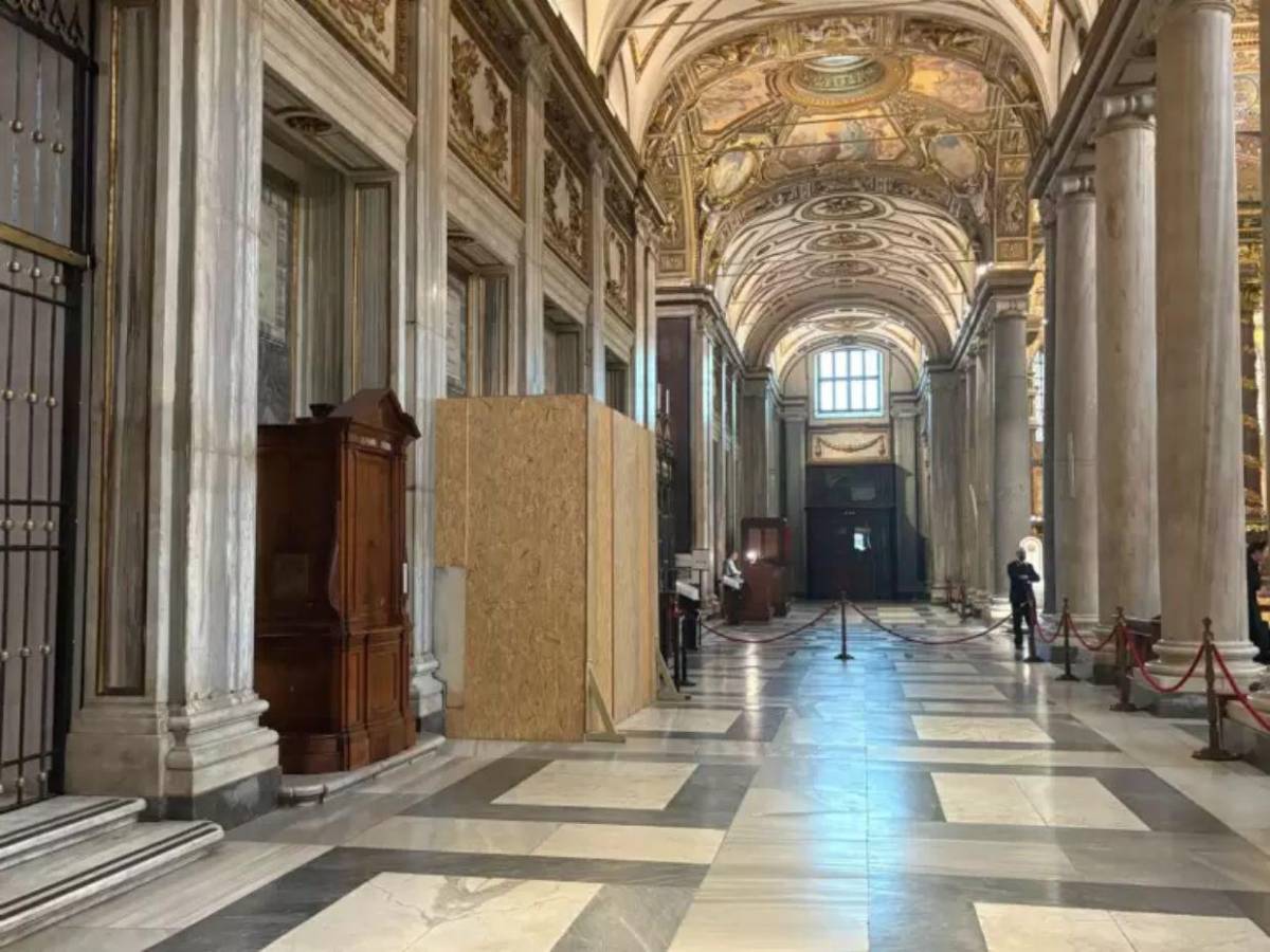 Así luce la tumba donde descansará el cuerpo del papa Francisco, ¿qué dice su lápida? Así luce la tumba donde descansará el cuerpo del papa Francisco, ¿qué dice su lápida?