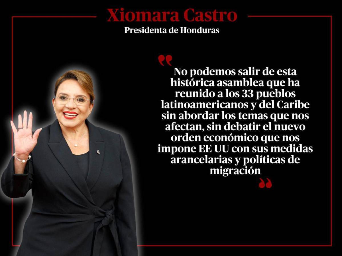 Solidarizándose con los países con gobiernos de izquierda: Xiomara Castro cierra su paso por la Celac Solidarizándose con los países con gobiernos de izquierda: Xiomara Castro cierra su paso por la Celac