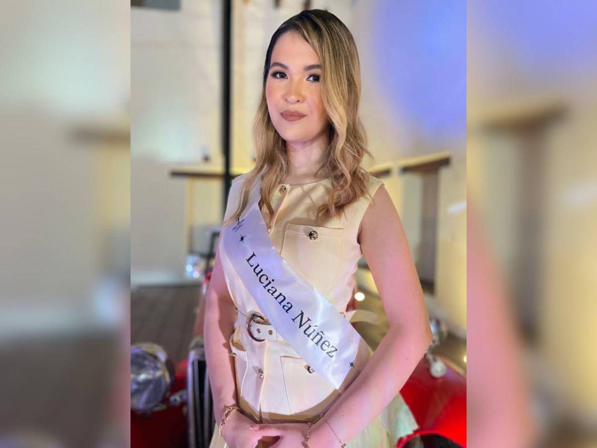¿Quién es Luciana Núñez, la nueva Miss Tegucigalpa?