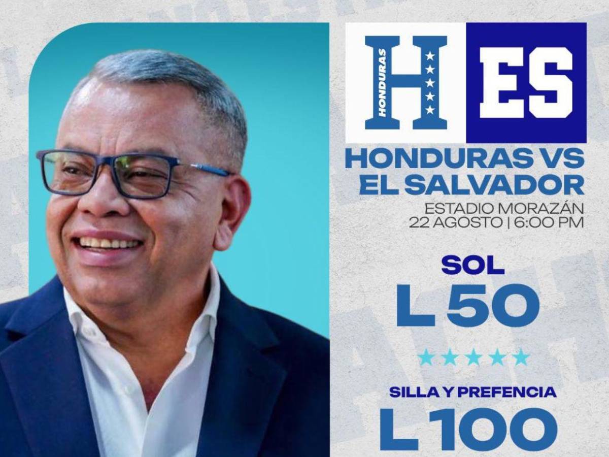 ¡Nasralla estará! Boletos y quién es el nuevo DT para juego de tiktokers Honduras vs El Salvador