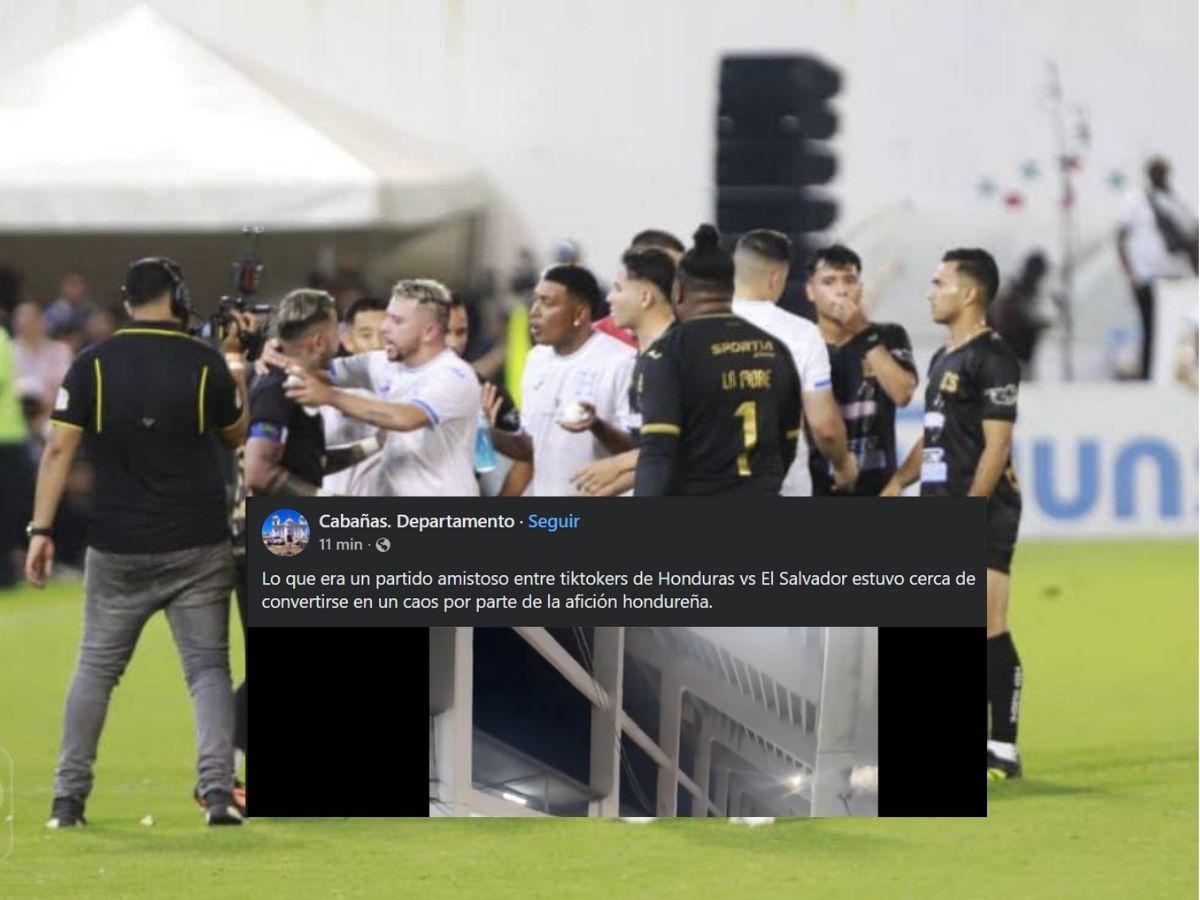 Lo que dice prensa salvadoreña tras derrota ante tiktokers de Honduras: Fueron maltratados