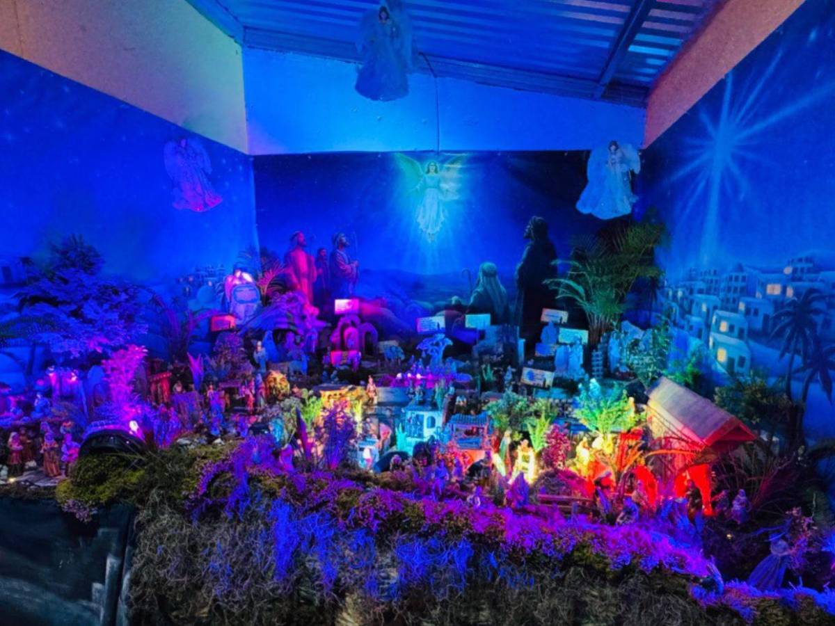 31 años de tradición: Nacimiento inspirado en El Buen Pastor abre sus puertas