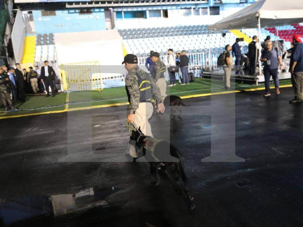 El Estadio Nacional, bajo vigilancia estricta en los desfiles patrios
