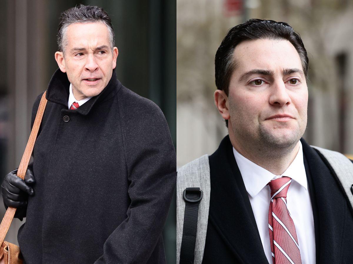 Así fueron captados los abogados de Juan Orlando Hernández por el lente de EL HERALDO al momento de su llegada.