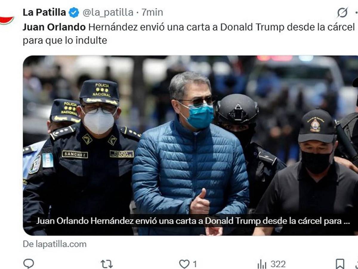 Ha quedado en libertad: Así informa el mundo que Juan Orlando Hernández salió de prisión