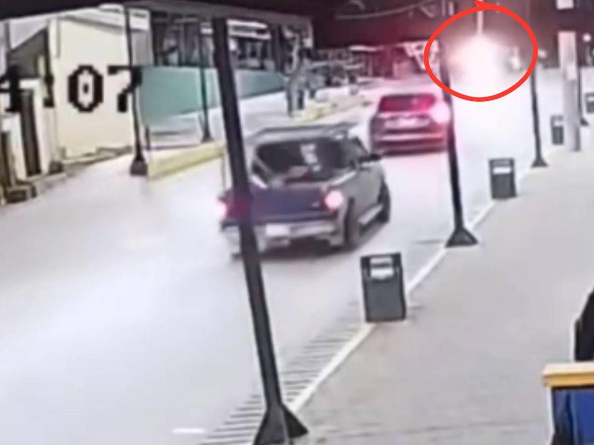Cuadro a cuadro: así quedó grabado el accidente en el que murió una bailarina en Intibucá