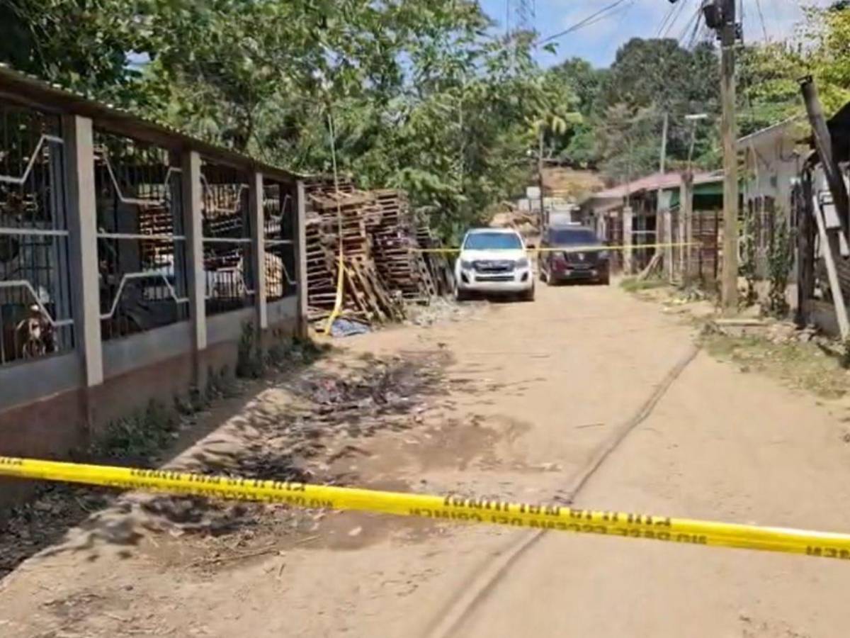 Dos hombres se matan a disparos por el amor de una mujer en Cofradía, Cortés