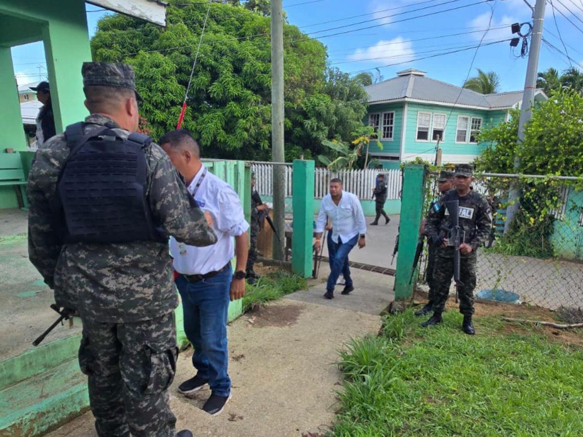Sin disturbios y se espera un cierre en calma: así avanzan las elecciones en Guanaja