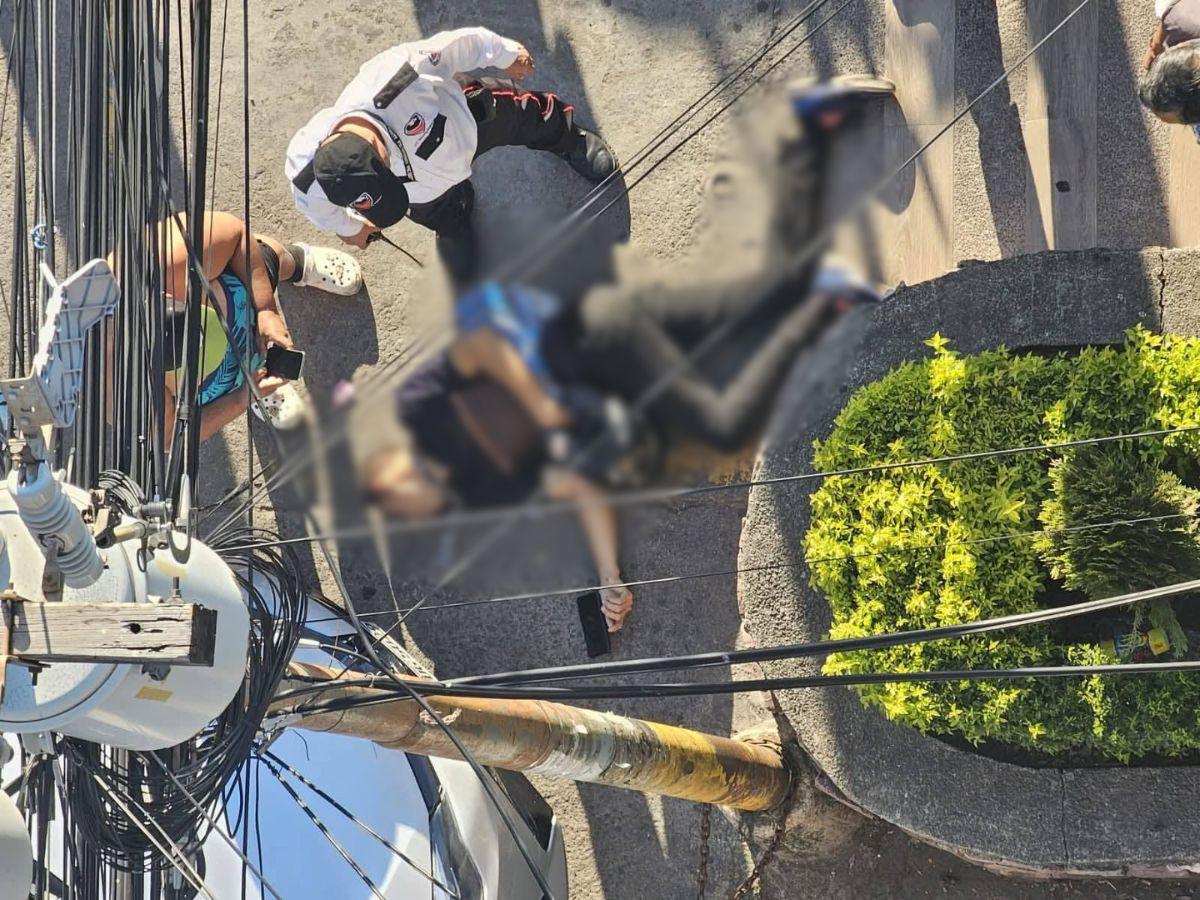 Kevin Valle dejó mal estacionada su moto y fue asesinado por un guardia en la capital