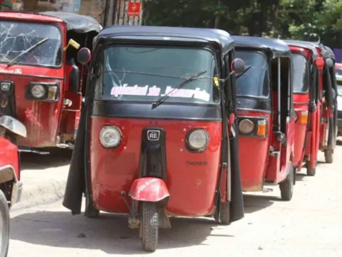 IHTT estima que más de 20 mil mototaxis circulan en Tegucigalpa