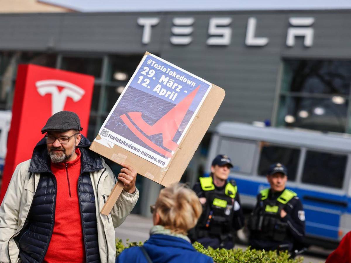 Día de protesta global contra Musk: Europa contra Tesla