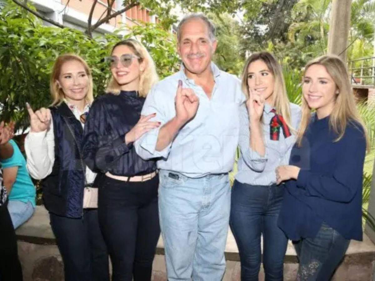 Familia de Nasry Asfura: así son la esposa e hijas del nuevo presidente electo de Honduras