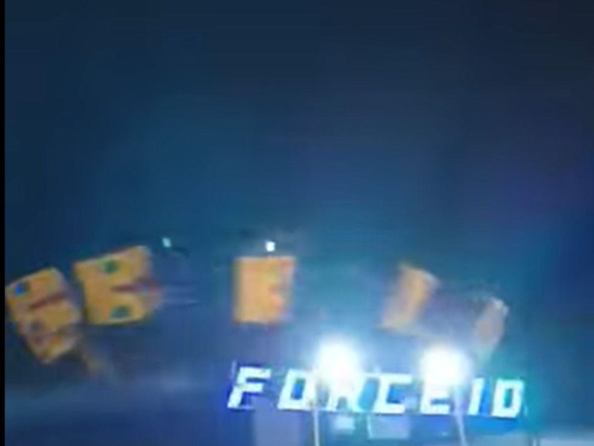 ¡Paren eso!: Cámaras captaron cuando una mujer salió expulsada de un juego mecánico en Danlí