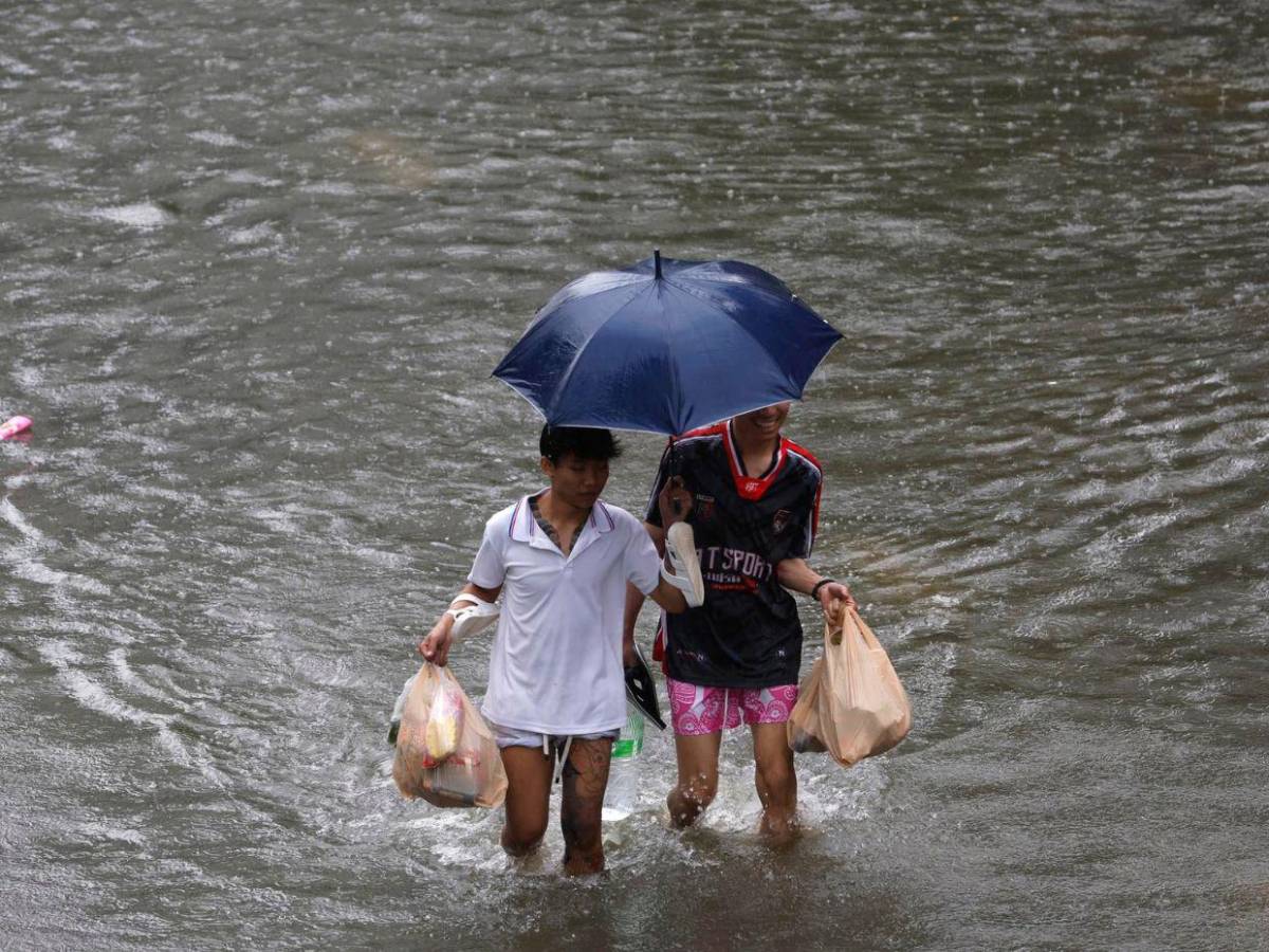 Bangkok declara el estado de desastre por inundaciones tras fuertes lluvias