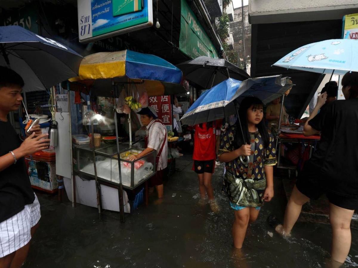 Bangkok declara el estado de desastre por inundaciones tras fuertes lluvias