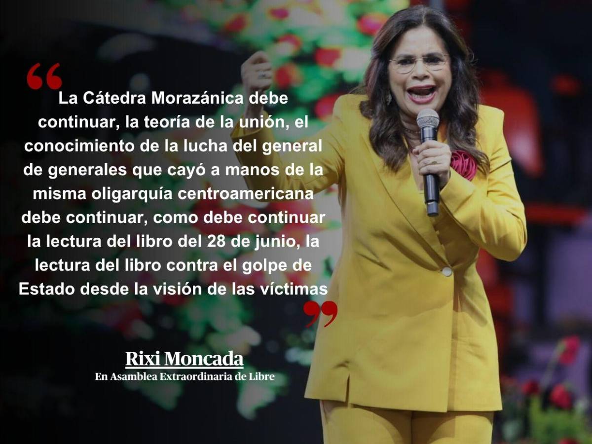 “Soy del pueblo, soy justicia”: 33 frases de Rixi Moncada en asamblea de Libre rumbo a las generales “Soy del pueblo, soy justicia”: 33 frases de Rixi Moncada en asamblea de Libre rumbo a las generales