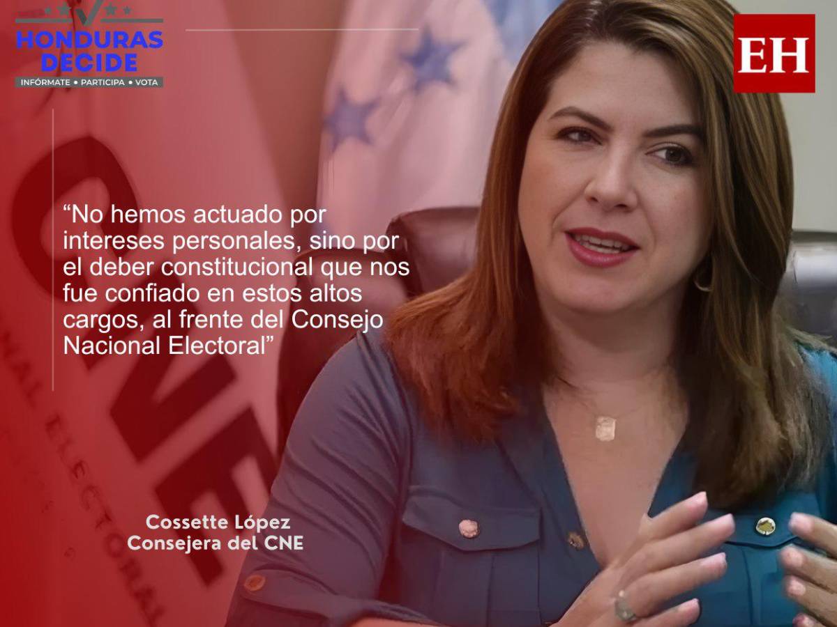Las frases de Cossette López al anunciar su resguardo por presunta persecución política