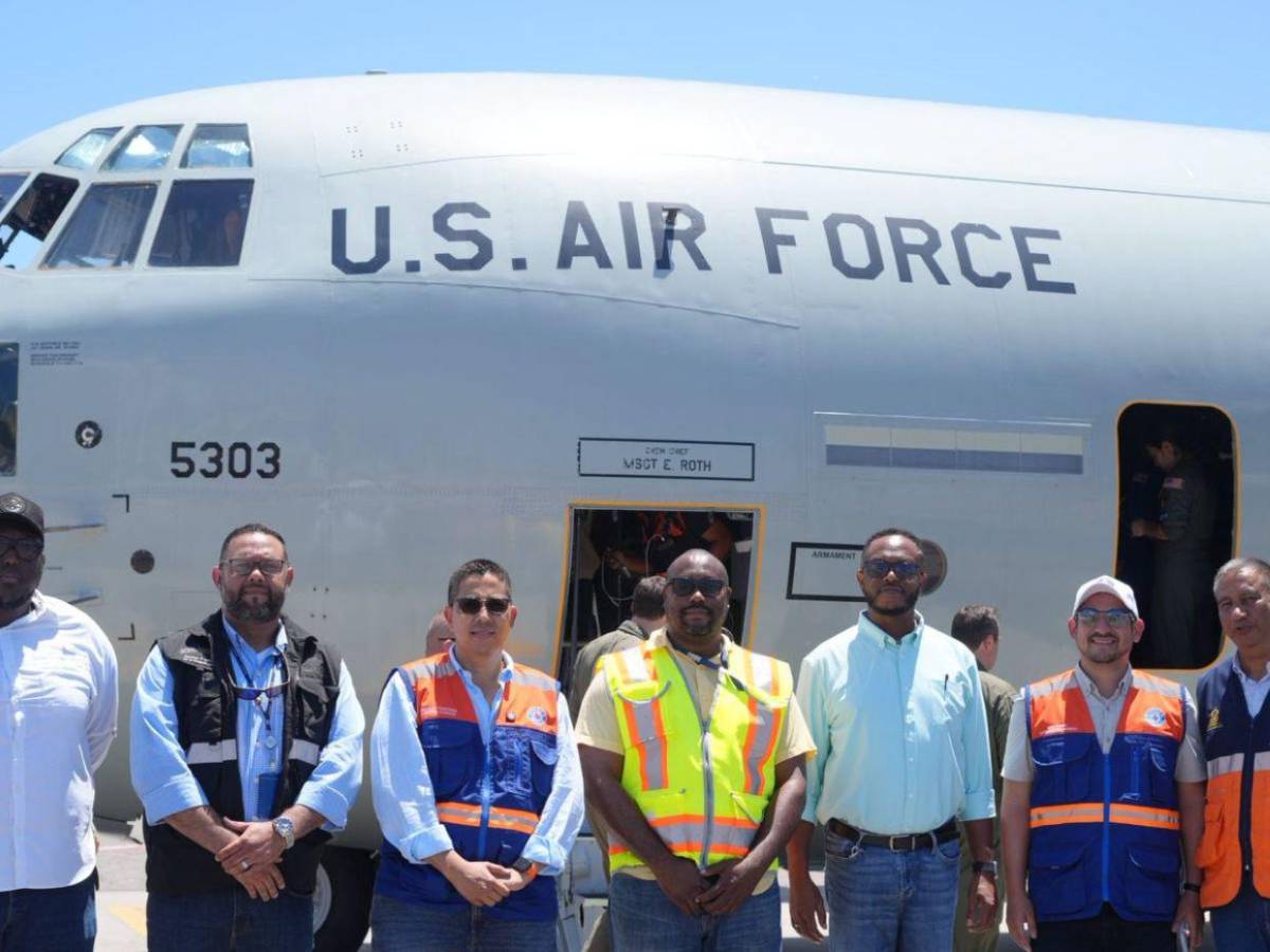 Avión caza huracanes llega a Honduras para reforzar el  monitoreo climático