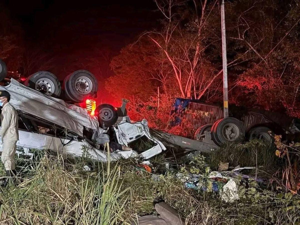Ever Fajardo, conductor de la rastra que murió en accidente en Quimistán