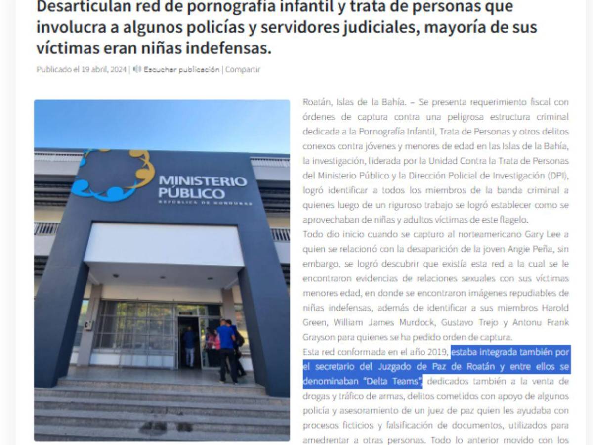 ¿Vinculados? Filtran foto de Dereck McNeil y Gary Lee, señalado en la desaparición de Angie Peña