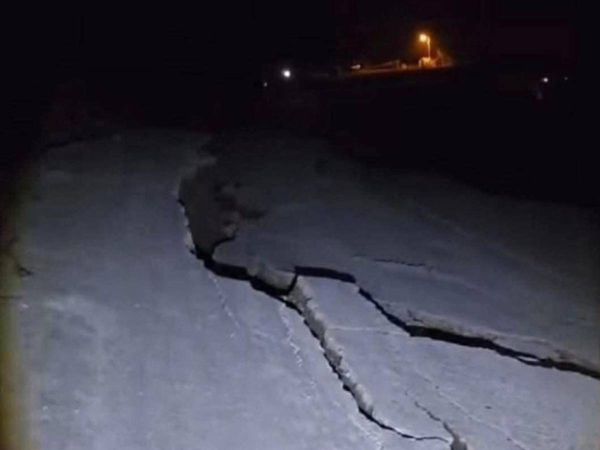 Totalmente inhabilitada: así despedazó falla geológica la carretera a Ocotepeque