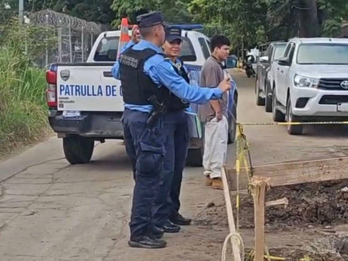 Toni Cruz, futbolista que murió tras caer en una alcantarilla en reparación en Danlí