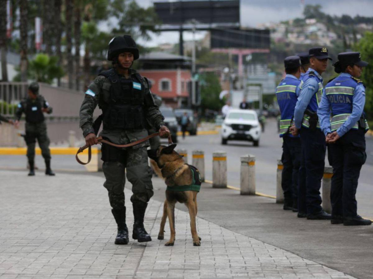 Accesos al Banco Central de Honduras cerrados por la IX Cumbre de la Celac