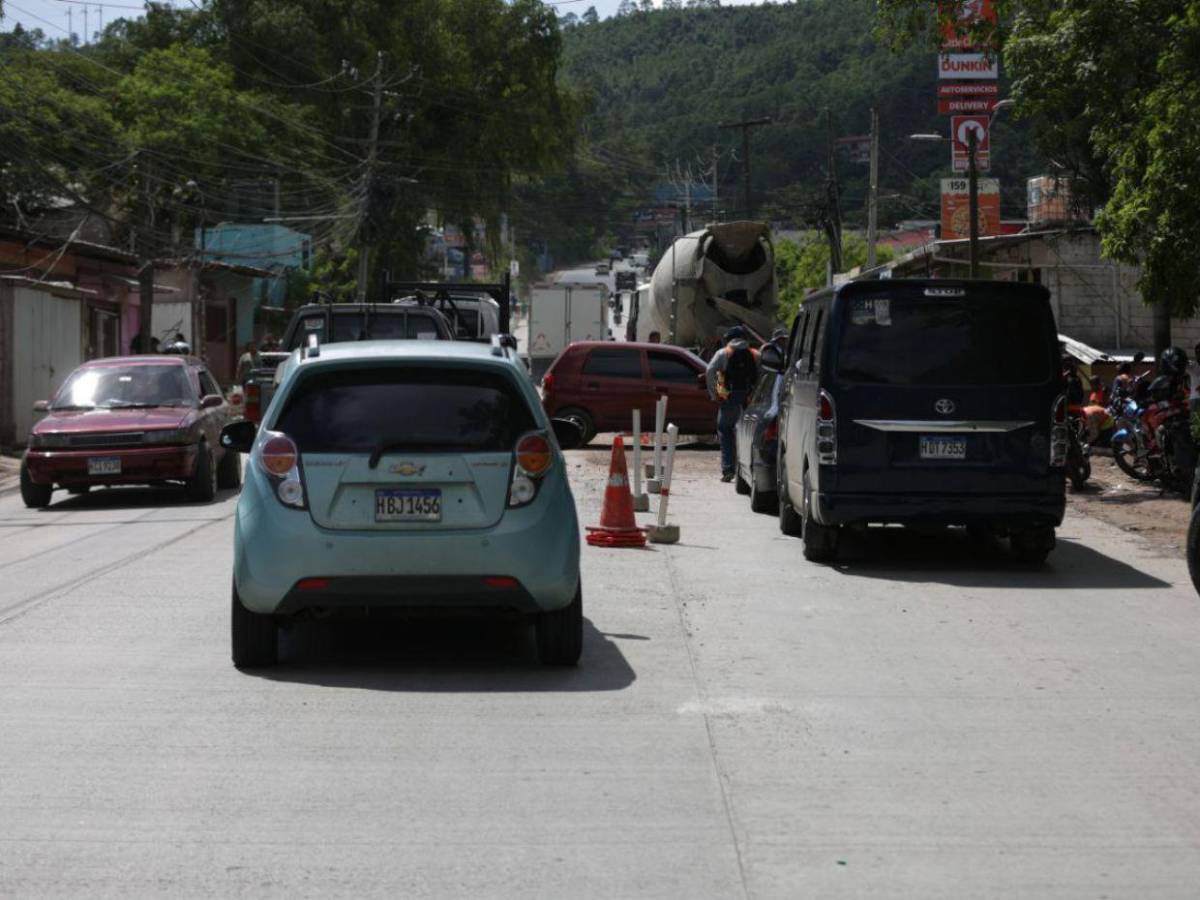 Salida a oriente de Tegucigalpa: tráfico más fluido tras obras de reconstrucción