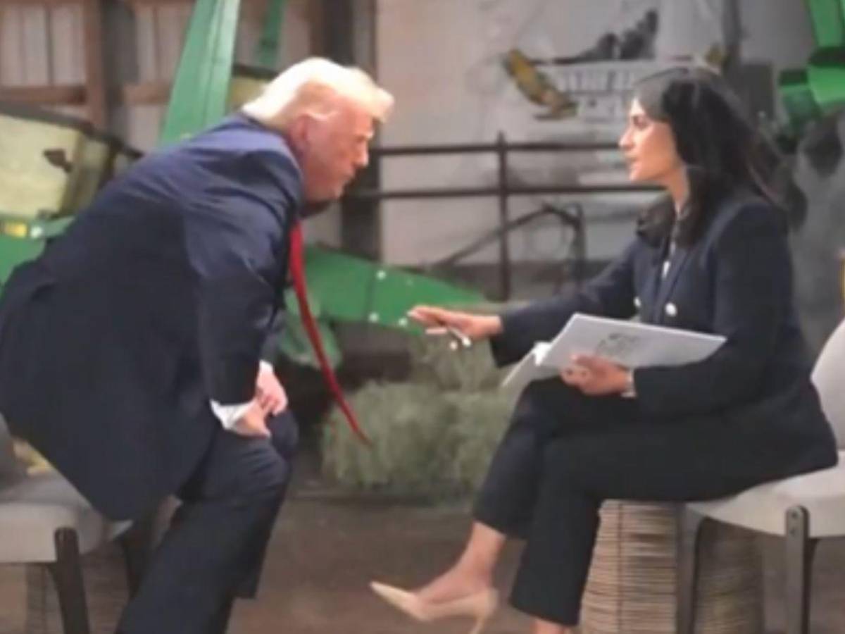 “Tú eres corrupta”: ¿Quién es Kristen Welker, la periodista que fue agredida por Trump antes de abandonar entrevista?