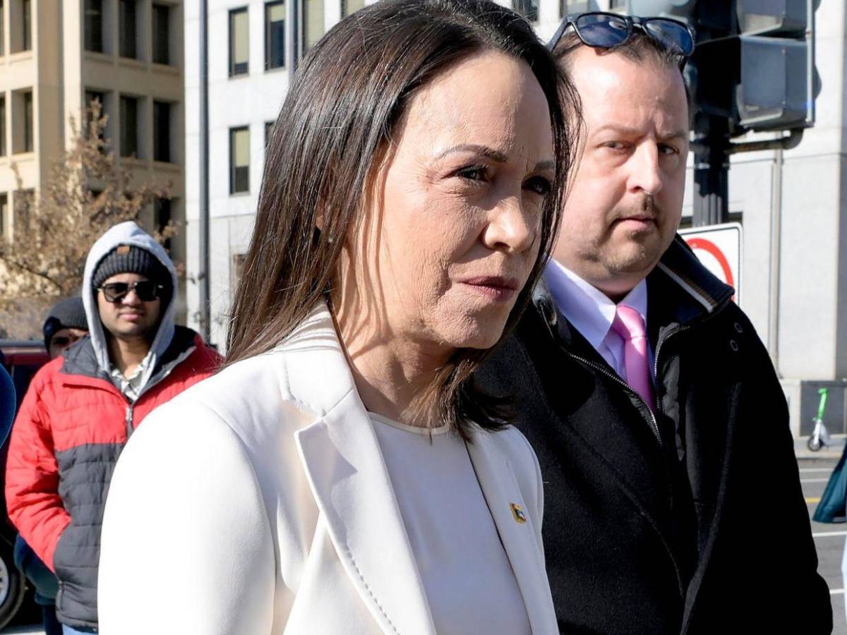 Así fue la llegada de María Corina a la Casa Blanca para reunión privada con Trump