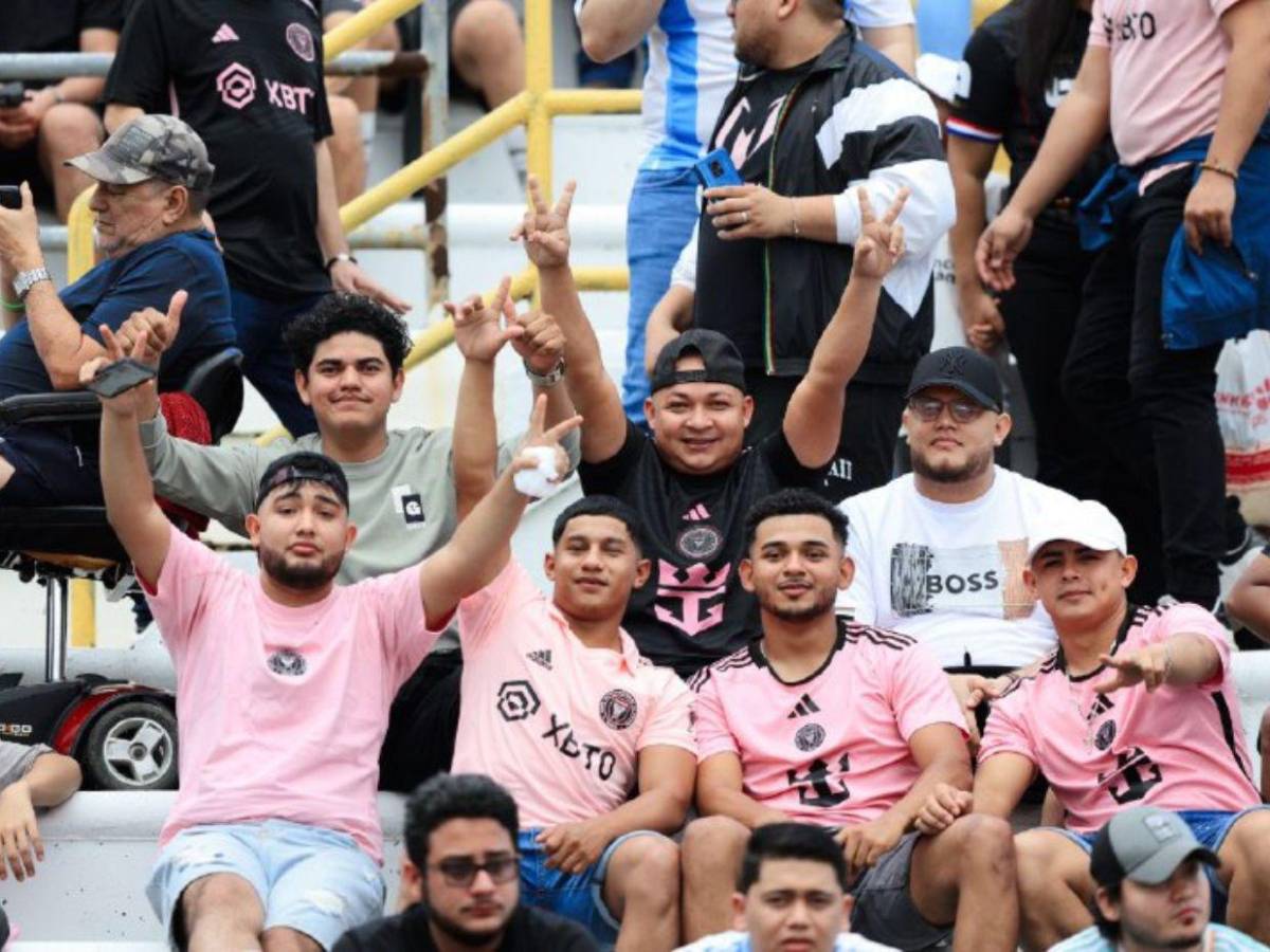 ¡Repleto! Así se llenó el Olímpico para ver a Messi y al Inter Miami