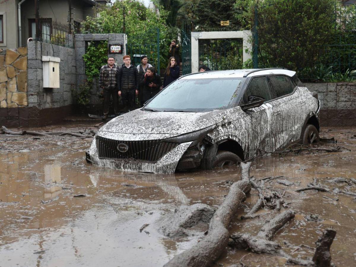 Lluvias en Chile dejan un fallecido y mantienen en alerta a varias comunas