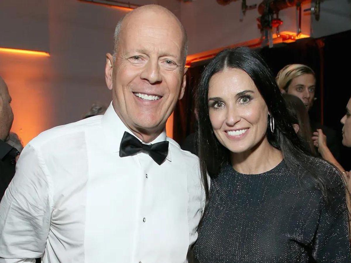 “Le está yendo bien”: Demi Moore habla sobre estado de Bruce Willis