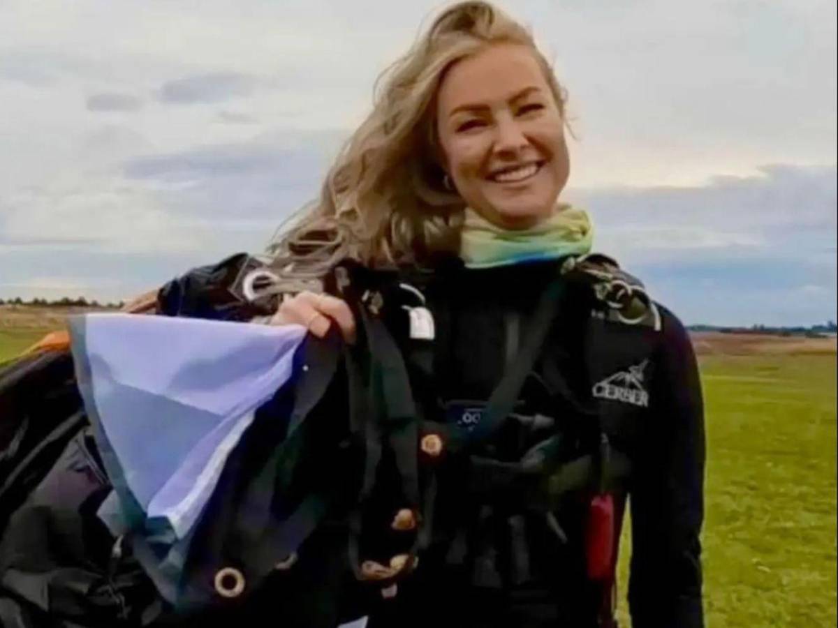 Jade, deportista que murió por no abrir su paracaídas tras ruptura amorosa en Inglaterra
