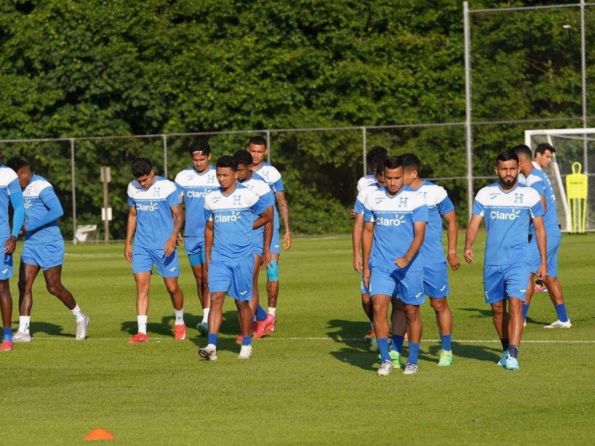 Honduras realizó entreno previo a debut en Copa Oro ante Canadá ¿Qué le pasa a Luis Palma?