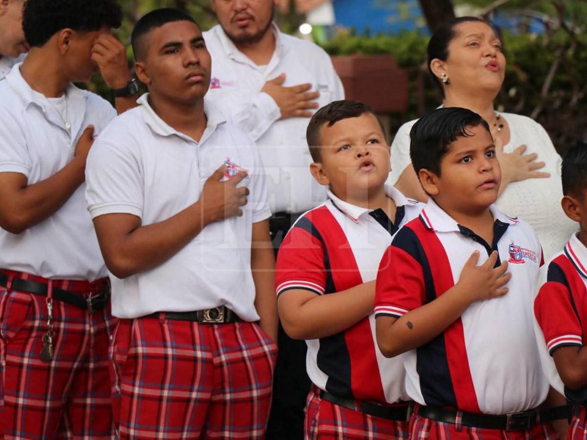 Con orgullo por Honduras,  Marcovia conmemora Día de la Bandera Nacional