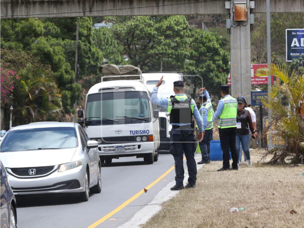 Control y prevención: activan operativos en salidas de la capital por Semana Santa