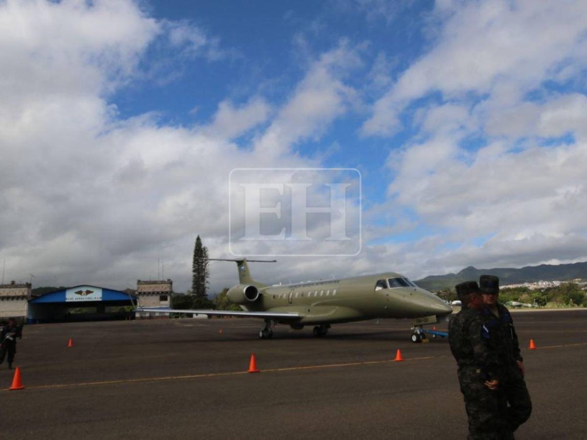 Las imágenes del polémico avión presidencial que Honduras subasta este viernes