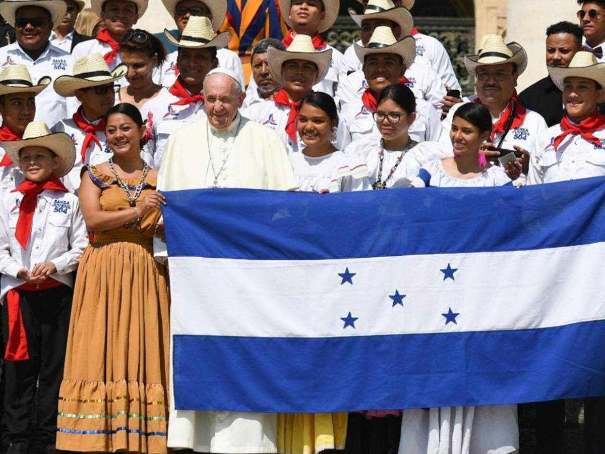 Las ocasiones en que el papa Francisco mencionó a Honduras