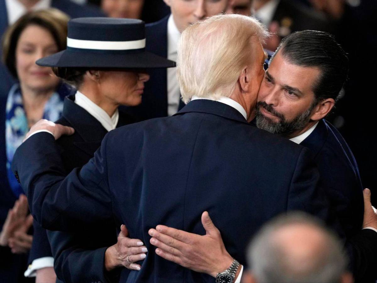 Las mejores fotos de Donald Trump durante su toma de posesión